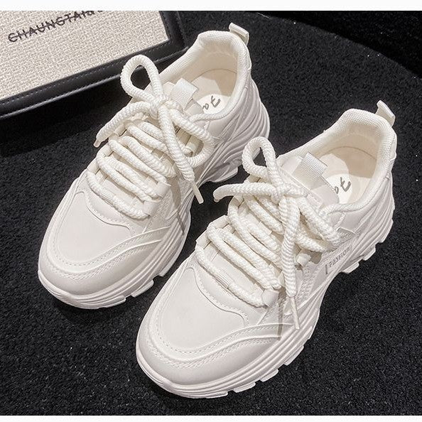 Damen modische Plattform Sneakers mit atmungsaktiver Sohle und rutschfester Laufsohle Echo Archiv