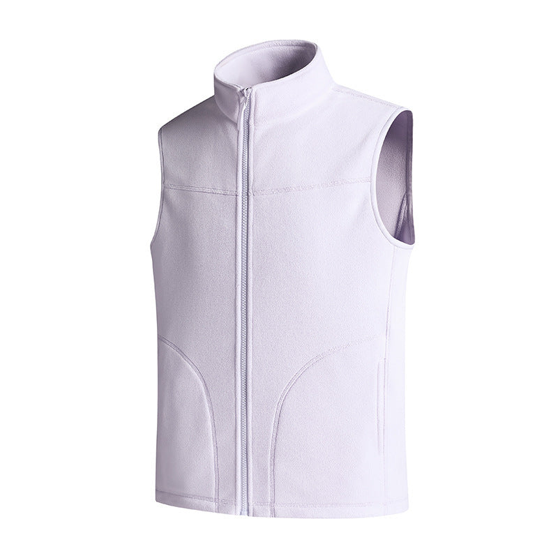 Damen Sportliche Fleece-Weste Echo Archiv