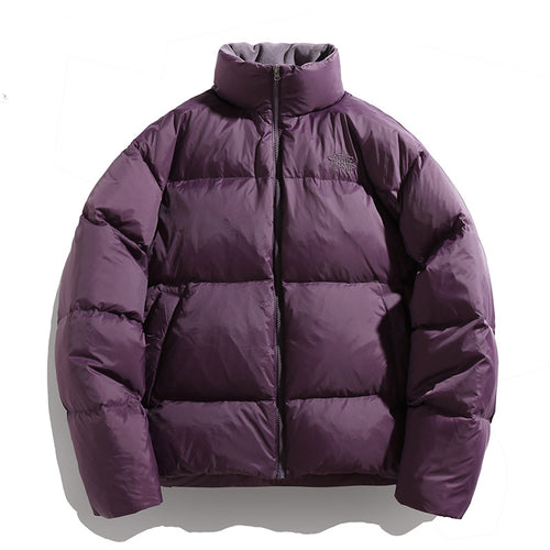 Unisex Kurz geschnittene wattierte Steppjacke mit hohem Stehkragen Echo Archiv