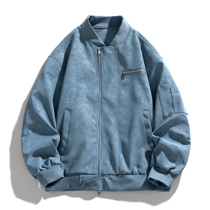 Herren Modische Bomberjacke mit praktischen Taschen Echo Archiv