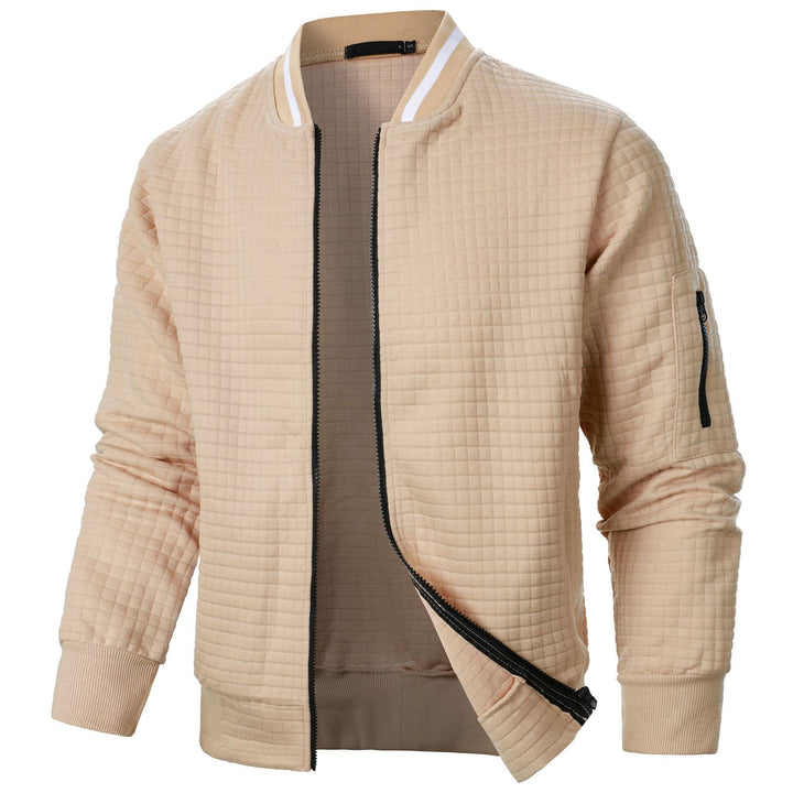 Herren Sportliche Steppjacke mit innovativem Strukturdesign Echoarchiv