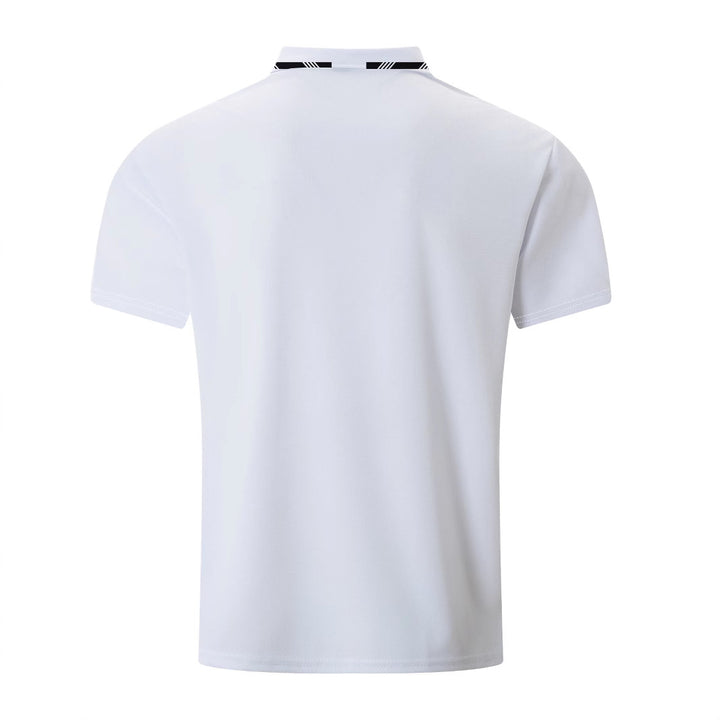Herren Kurzarm Poloshirt mit stilvollen Kontraststreifen Echoarchiv