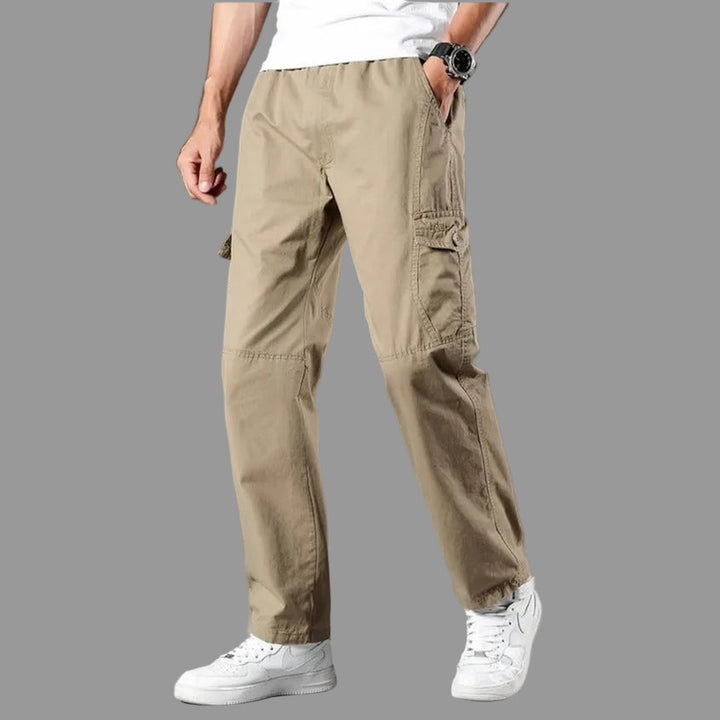 Herren Cargo-Hosen mit multifunktionalen Taschen und atmungsaktivem Stoff – Bravaro