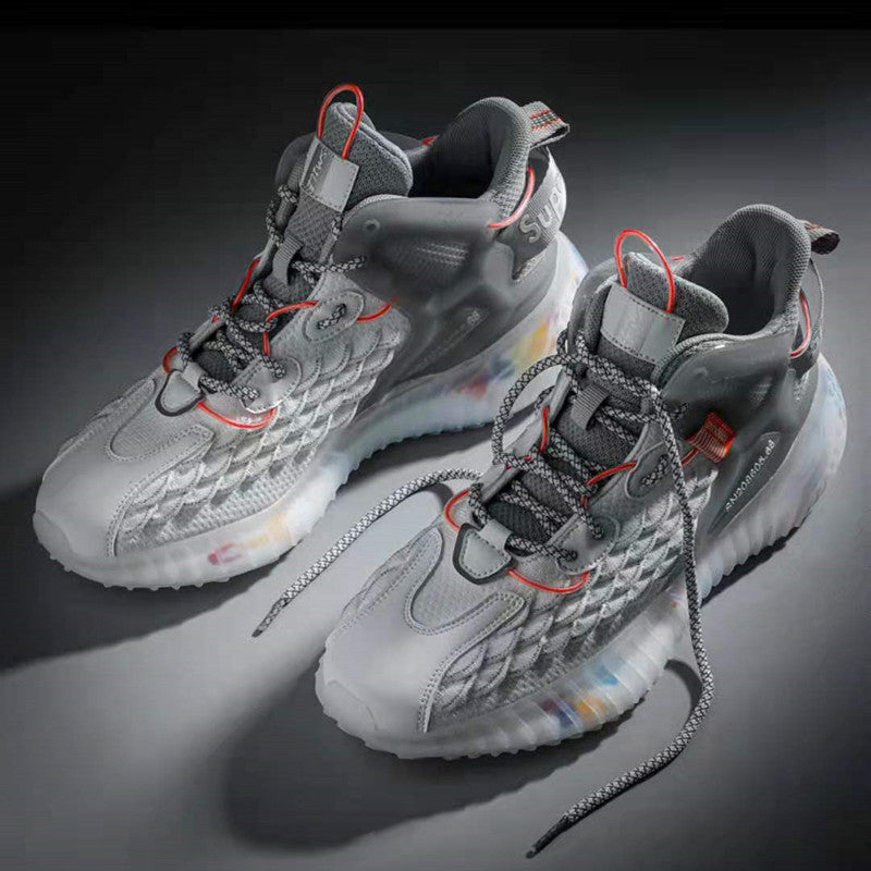 Unisex nan avantgardistischer Hybrid-Sneaker mit strukturierter Flechtapplikation und stützender Fersenbrücke Echo Archiv