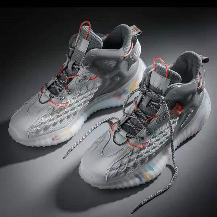 Unisex nan avantgardistischer Hybrid-Sneaker mit strukturierter Flechtapplikation und stützender Fersenbrücke Echo Archiv