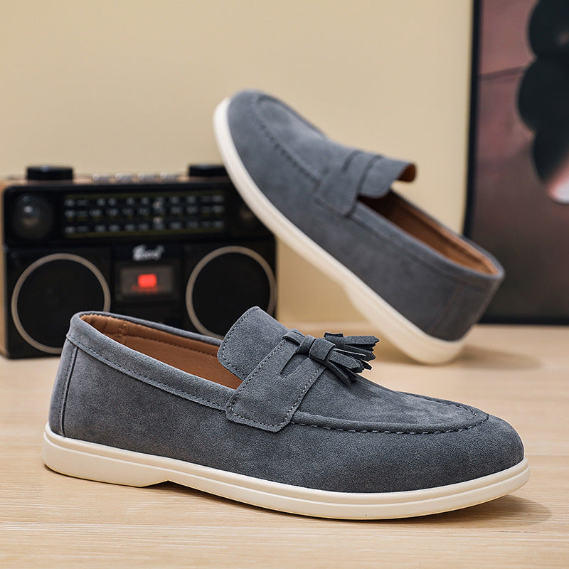 Herren Elegante Mokassins mit Quasten Echo Archiv