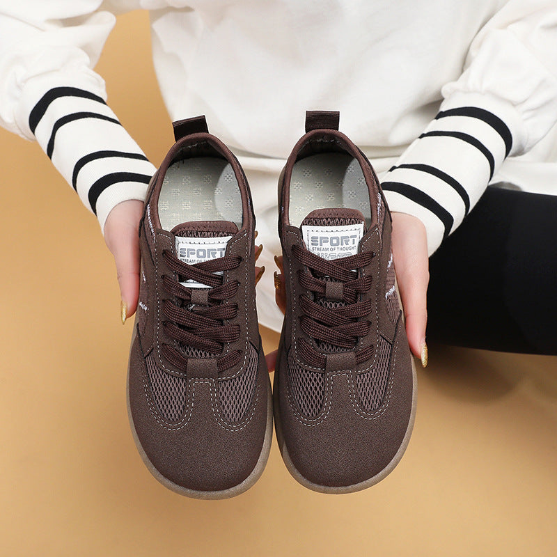 Damen Sportliche Sneakers mit atmungsaktiver Netzoberfläche Echo Archiv