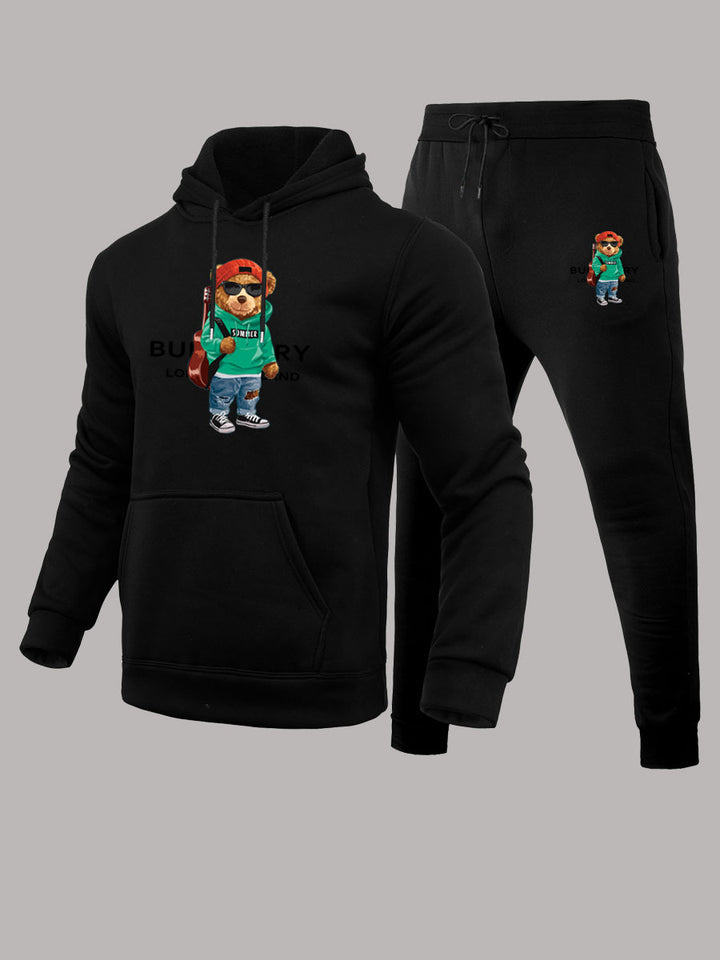 Herren Sweatshirt- und Hosen-Set Echoarchiv
