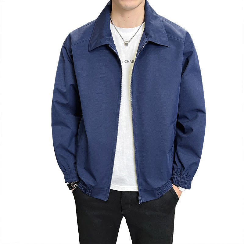 Herren leichtgewichtige Freizeitjacke mit elastischem Bund und praktischen Taschen Echoarchiv