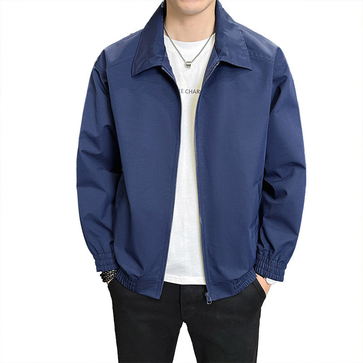 Herren leichtgewichtige Freizeitjacke mit elastischem Bund und praktischen Taschen Echoarchiv