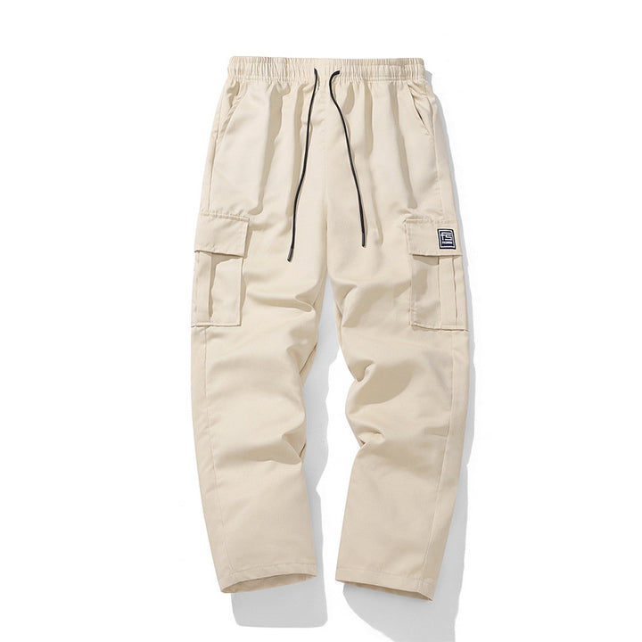 Herren Bequeme Karo Cargo-Hosen Echo Archiv