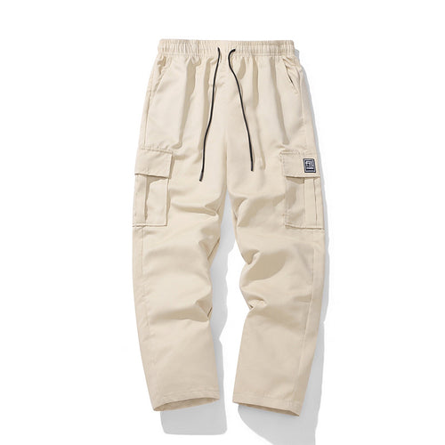 Herren Bequeme Karo Cargo-Hosen Echo Archiv