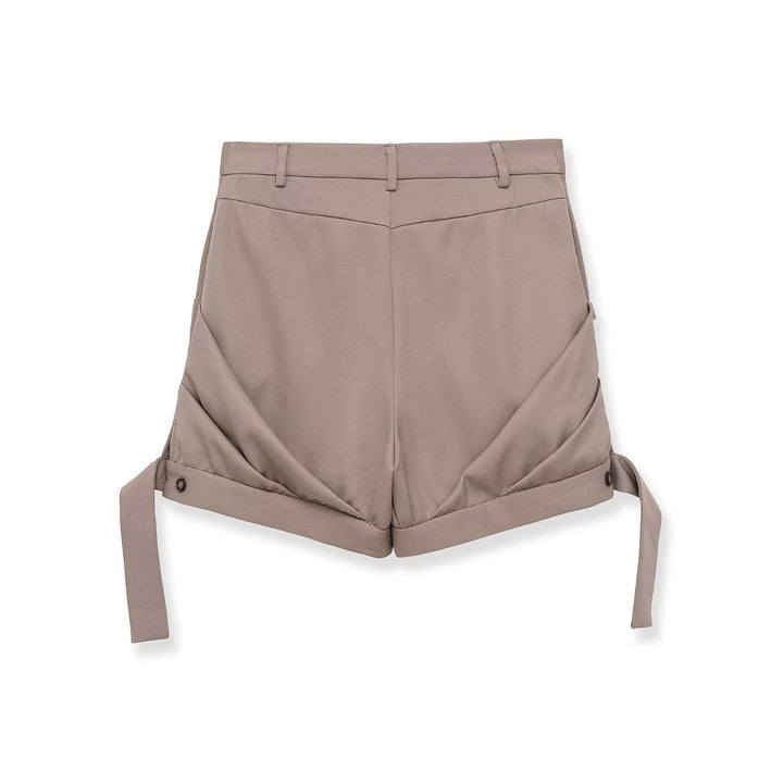 Damen elegante Shorts mit innovativem Faltenwurf und praktischen Seitentaschen Echo Archiv
