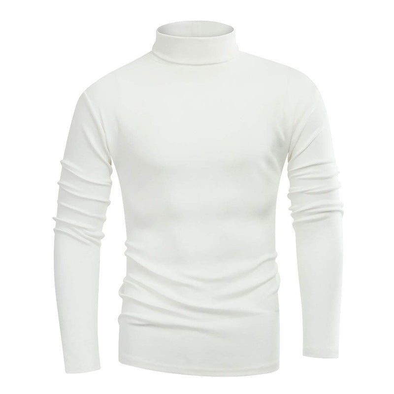 Herren Elegantes Langarm-Polohemd Echoarchiv