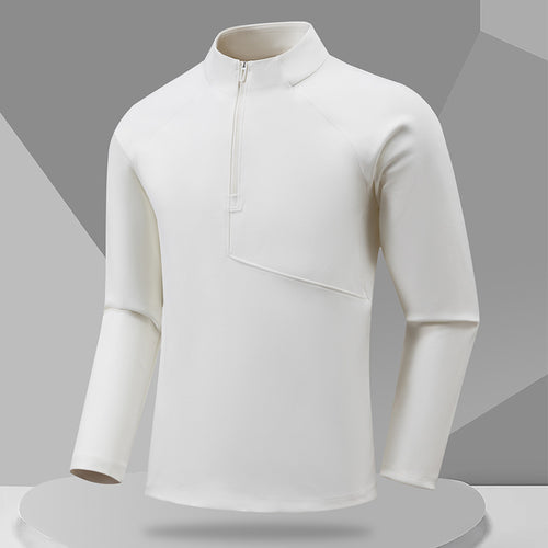 Herren Sportliches Langarmshirt mit Stehkragen Echo Archiv