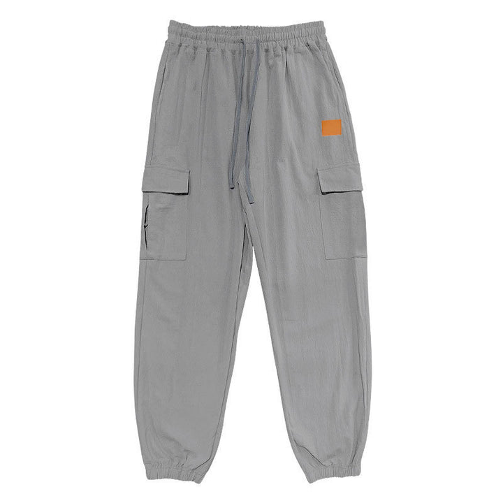 Herren Cargo-Hose mit elastischem Bund und praktischen Taschen Echoarchiv
