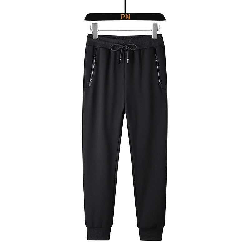 Herren Thermo-Fleece-Jogginghose mit angerauter Innenseite, Reflektierenden Reißverschlusstaschen und Kordelbund Echoarchiv