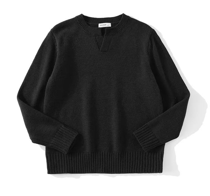 Damen Grobstrickpullover mit Stehkragen Echoarchiv