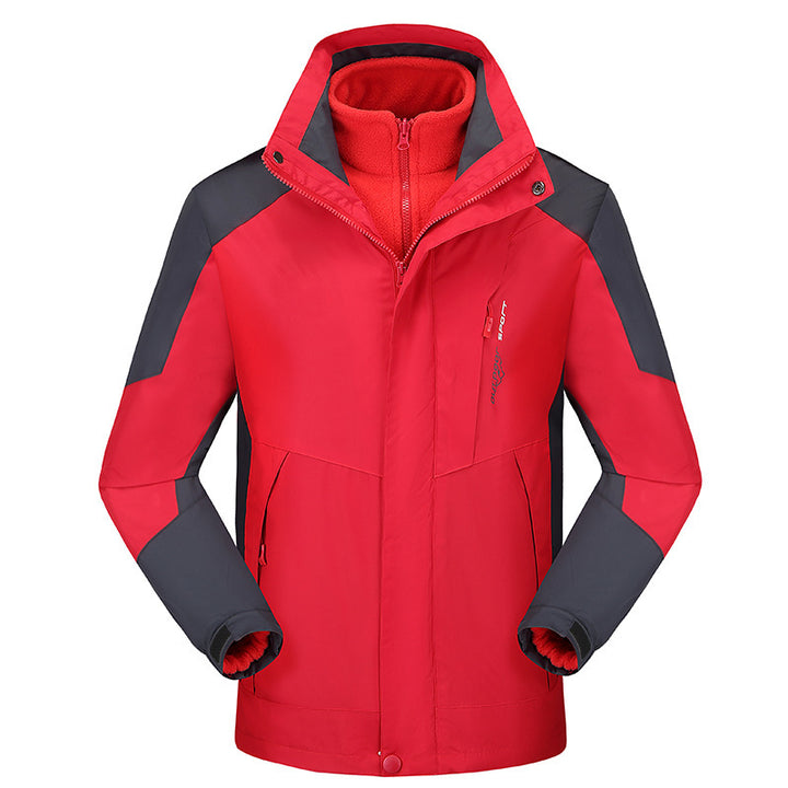 Damen Dreiteilige Softshell‑Funktionsjacke mit herausnehmbarem Fleece‑Innenlayer – Célinea