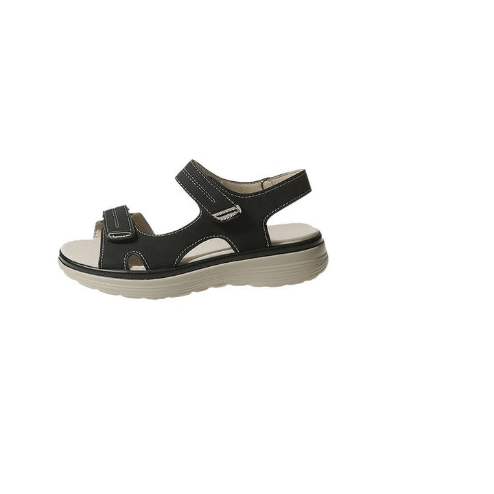 Damen Sportlich-elegante Komfort-Sandalen mit gepolstertem Fußbett und verstellbaren Klettverschlüssen – Sorelia