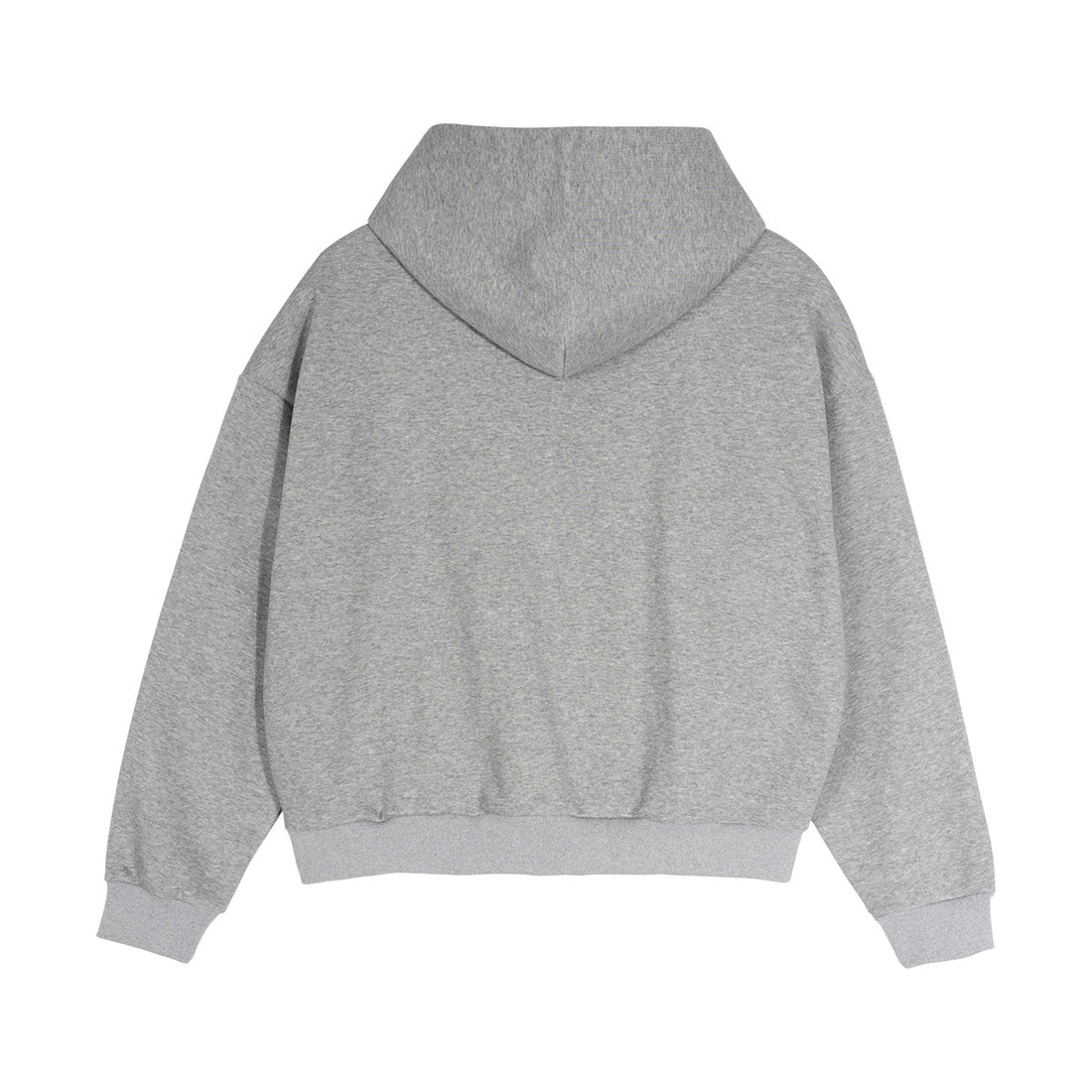 Unisex Zip-Hoodie mit karierter Kapuzenfütterung und kastiger Oversize-Passform Echo Archiv