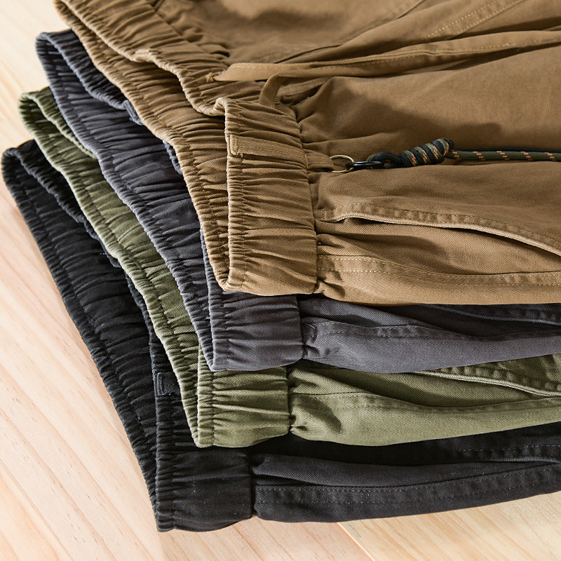 Herren Cargo-Joggerhose mit elastischem Bund und Bündchen Echoarchiv