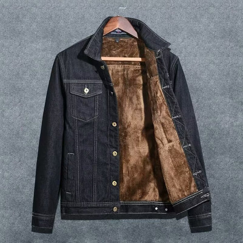 Herren Denim Jacke mit Futter – Denvaro
