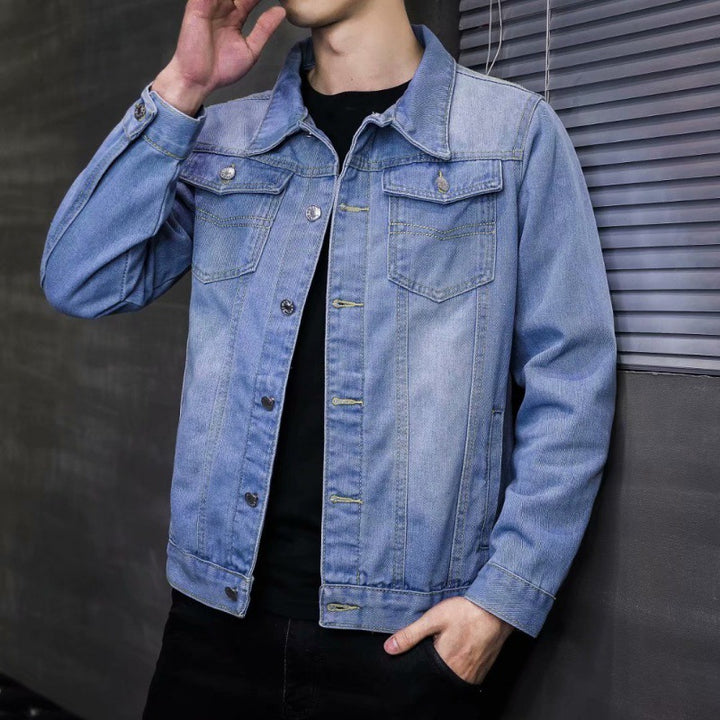 Herren Denimjacke mit Brusttaschen Echo Archiv