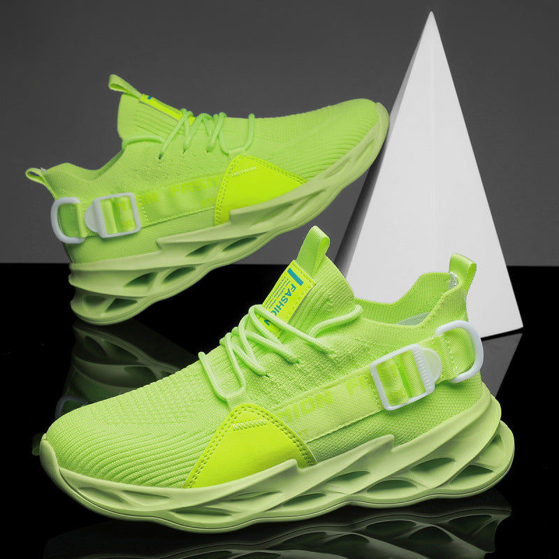Unisex Strick-Sockensneaker mit gelochter Waben-Luftsohle Echoarchiv