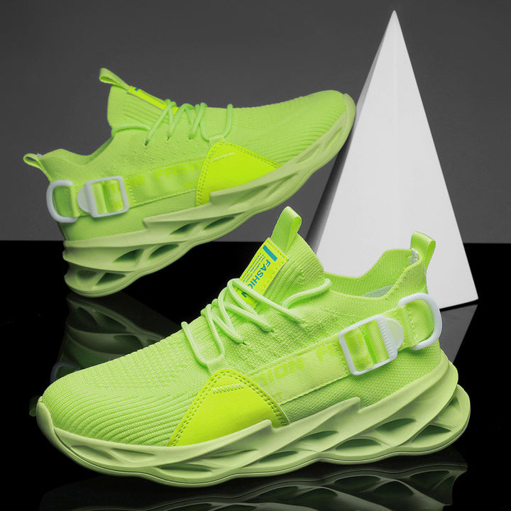 Unisex Strick-Sockensneaker mit gelochter Waben-Luftsohle Echoarchiv