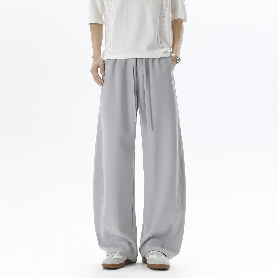 Herren Weite Relaxed-Freizeithose mit Tunnelzugbund & fließender Silhouette Echoarchiv