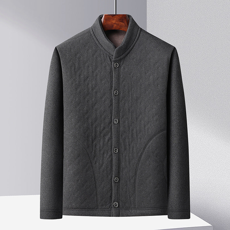 Herren modische Steppjacke mit schmalem Kragen Echoarchiv