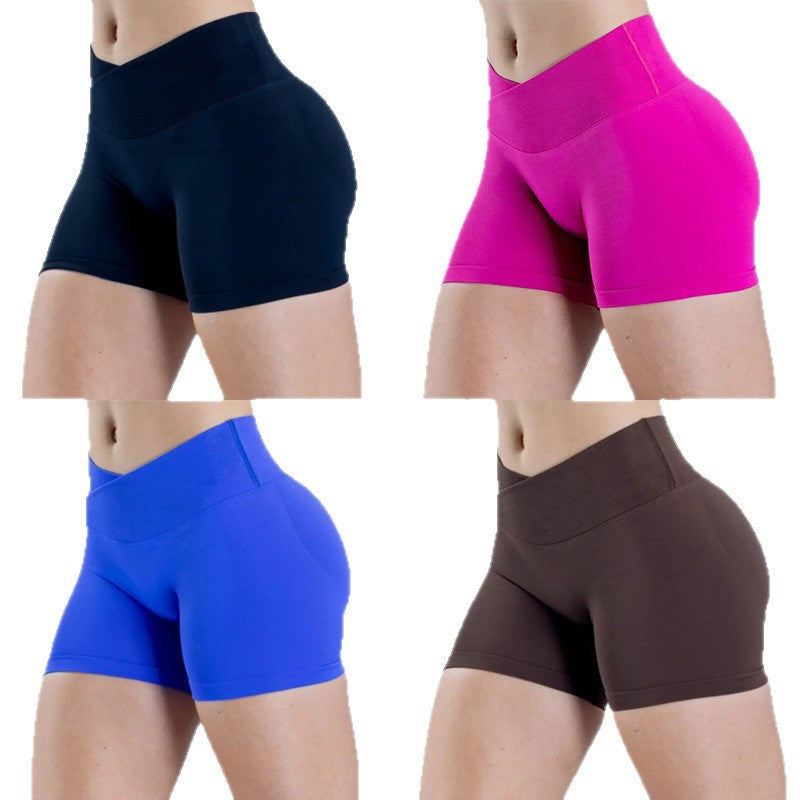 Damen Sportliche Shorts mit hohem Bund und figurformendem Schnitt Echo Archiv