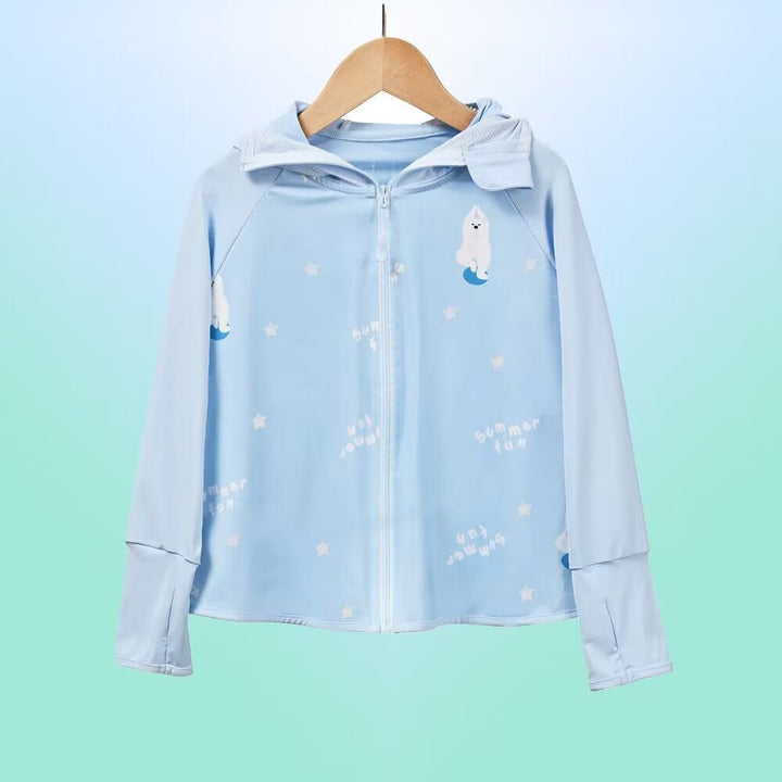 Damen atmungsaktive Sonnenschutzjacke mit Reißverschluss Echo Archiv