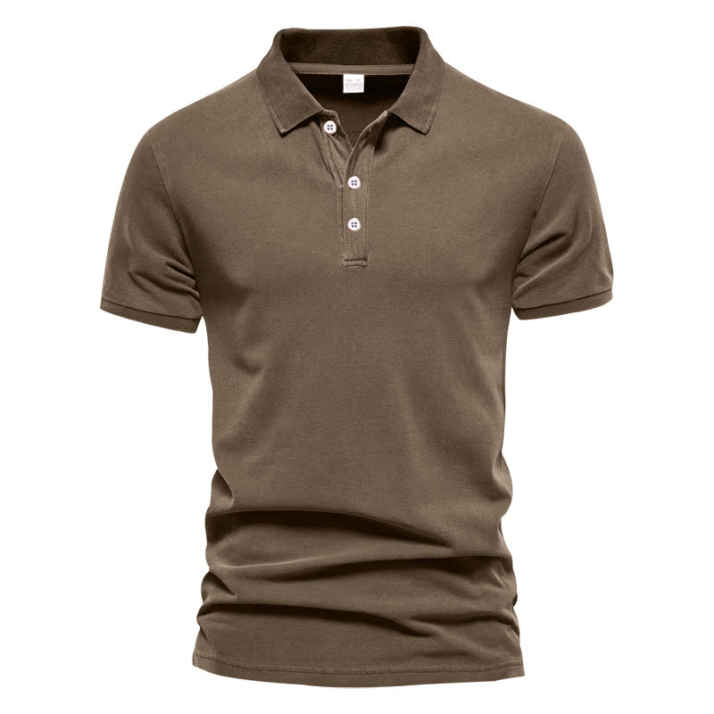 Herren Poloshirt aus atmungsaktivem Baumwollmix mit feuchtigkeitsregulierenden Eigenschaften Echoarchiv