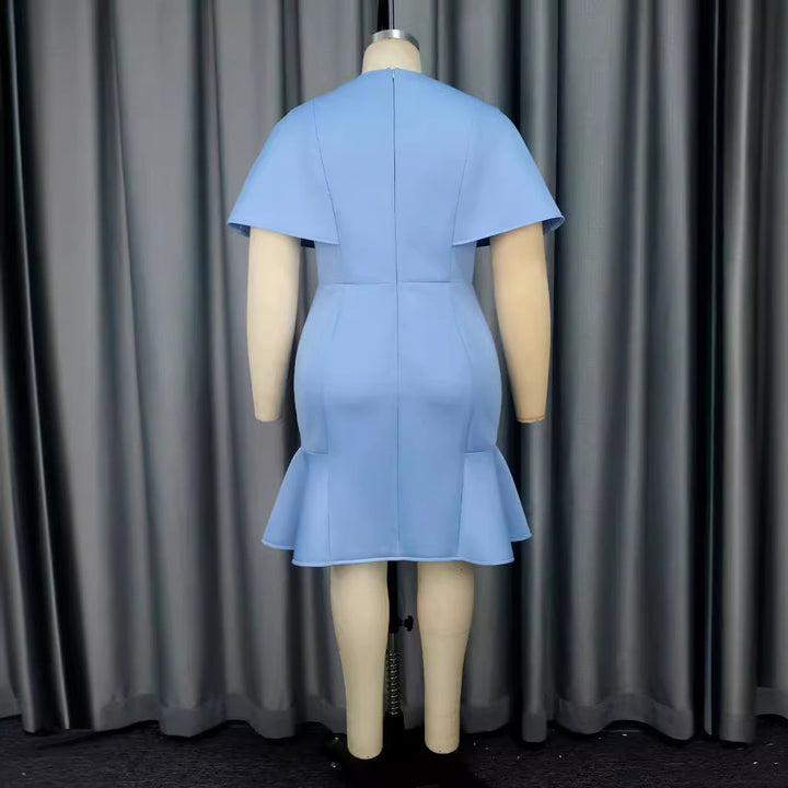 Damen Elegantes Kleid mit voluminösem Schleifenakzent Echo Archiv