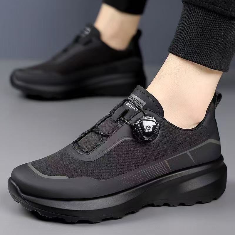 Herren Moderner atmungsaktiver Strick-Sneaker mit BOA-Drehverschluss und dämpfender Laufsohle Echoarhiv