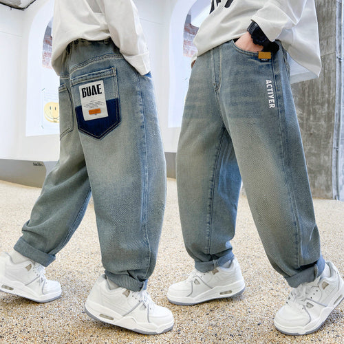 Herren modische Baggy-Jeans mit einzigartigen Taschen Echo Archiv