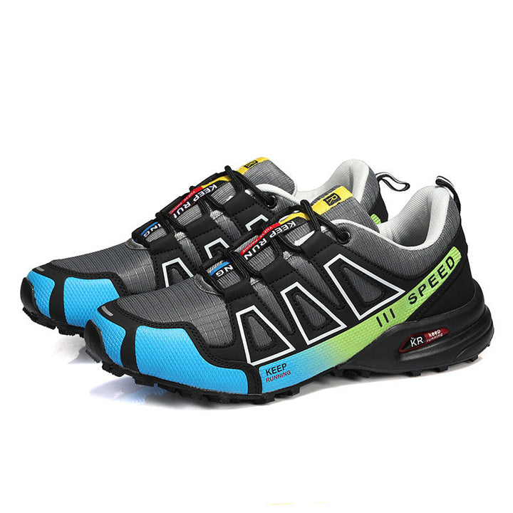 Herren nan robuster Trailrunning-Laufschuh mit stoßdämpfender EVA-Zwischensohle und griffiger Profillaufsohle Echoarchiv