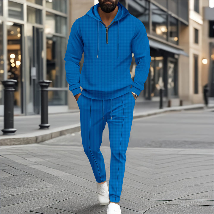 Herren lässiger Hoodie und Jogginghose Set Echoarchiv