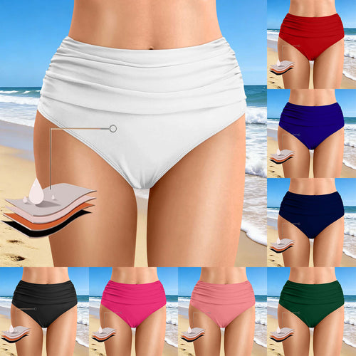Damen Hochtailliertes Bikini-Höschen mit schmeichelndem Design Echo Archiv