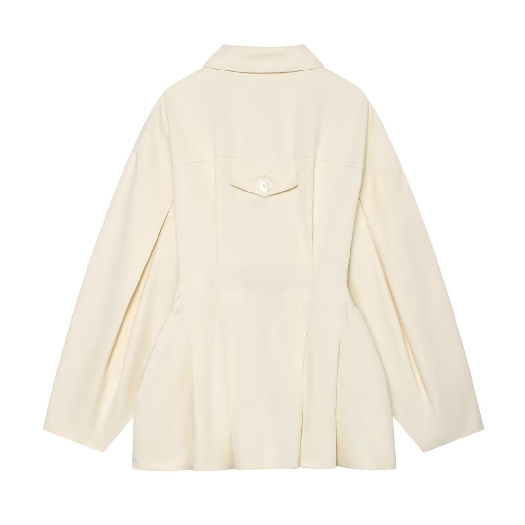Damen Oversize-Utility-Jacke mit großen Klappentaschen und Tunnelzug Echo Archiv