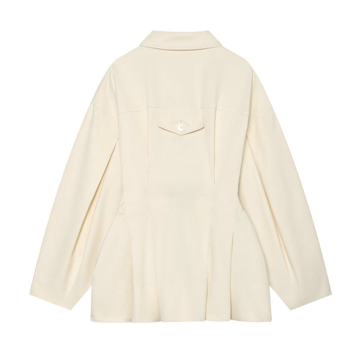 Damen Oversize-Utility-Jacke mit großen Klappentaschen und Tunnelzug Echo Archiv