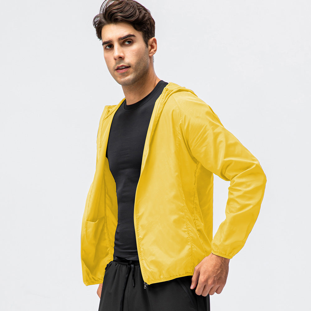 Herren Leichte Laufjacke mit Atmungsaktiven Eigenschaften und Reflektierendem Design Echoarchiv