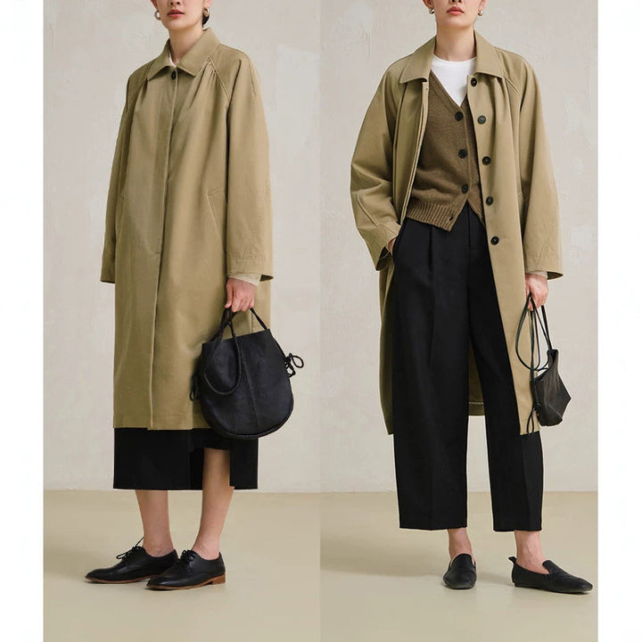 Damen Stilvolle Übergangsjacke Echoarchiv