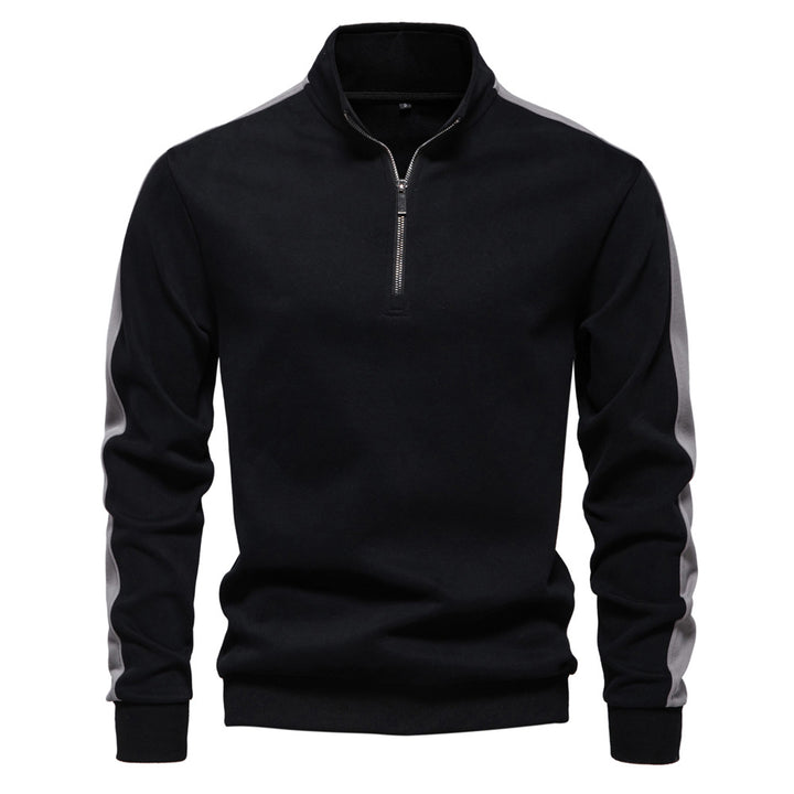 Herren Sportpullover mit Stehkragen Echoarchiv
