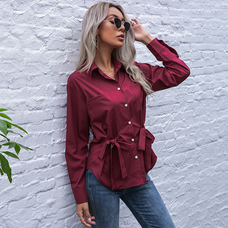 Damen Elegante Bluse mit Taillierung Echo Archiv