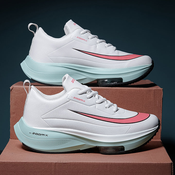 Herren Luftgepolsterter Performance-Sneaker mit sichtbarer Luftkammer und dicker Plateausohle Echoarchiv