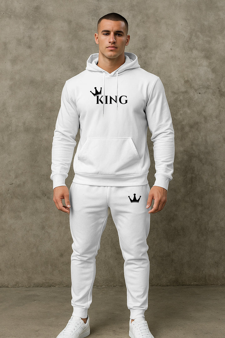 Herren hochwertiger Hoodie und Jogginghose Set Echoarchiv