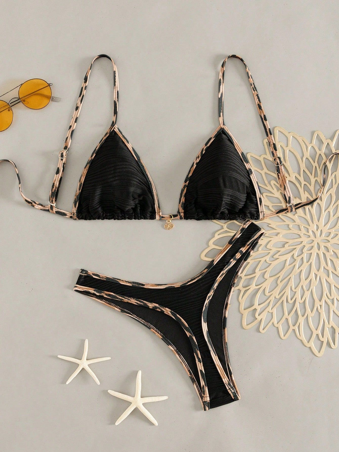 Damen Hochwertiger Triangel-Bikini Echo Archiv
